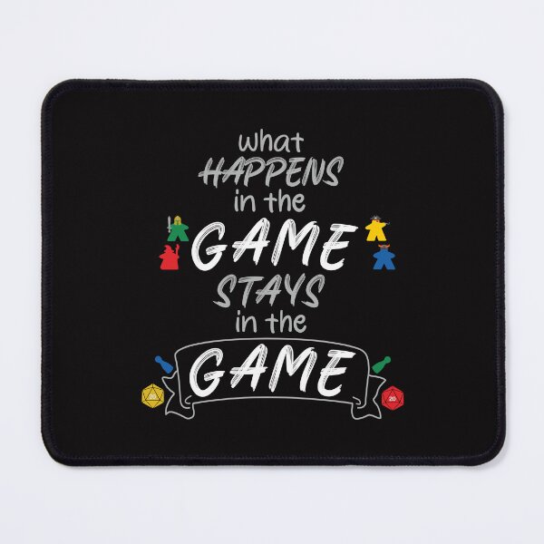 Item preview, What happens in the GAME stays in the GAME designed and sold by AventurerosLúdicos.