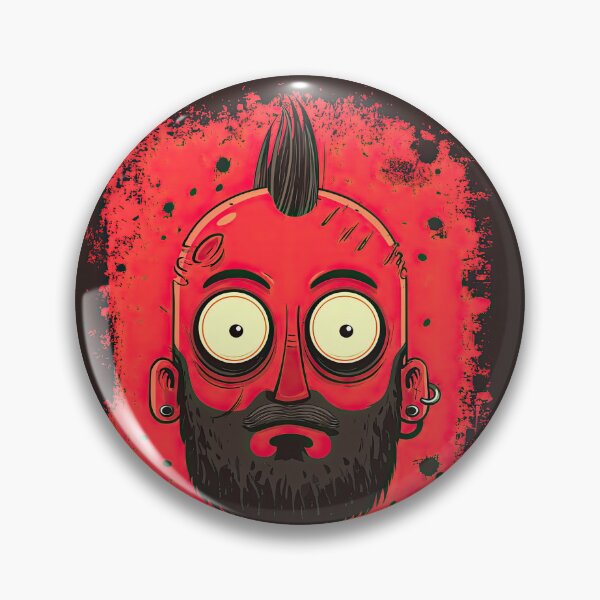 Item preview, Punk tatuado con chaqueta tachonada y mohawk designed and sold by Piotrek0001.