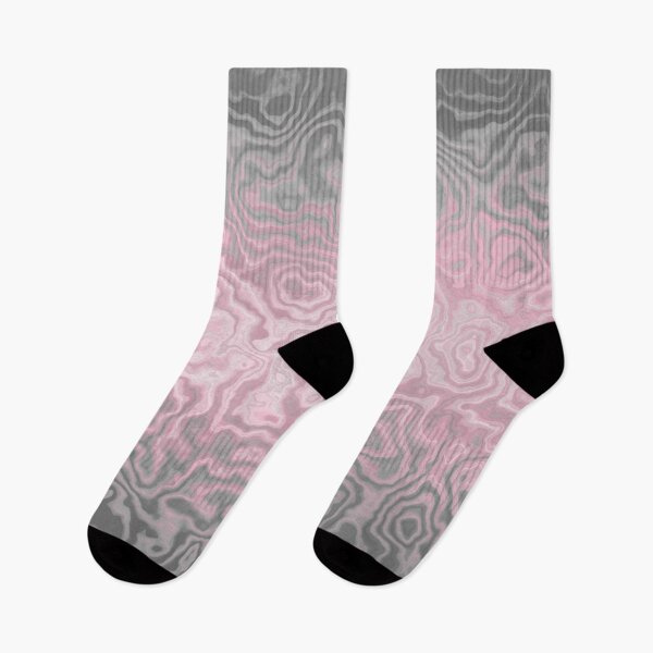 Item preview, Psychedleic Groovy Trippy Ripply Squiglly Funky Demigirl Abstract Digital Pride Flag designed and sold by Chaos Queery.