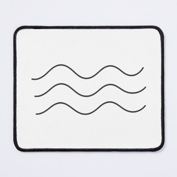 Item preview, Waves — Minimalist Flowing Lines Design designed and sold by PastimeMastery.