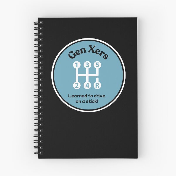 Item preview, GEN Xers Drove Sticks! designed and sold by Clarice-AdeleCo.