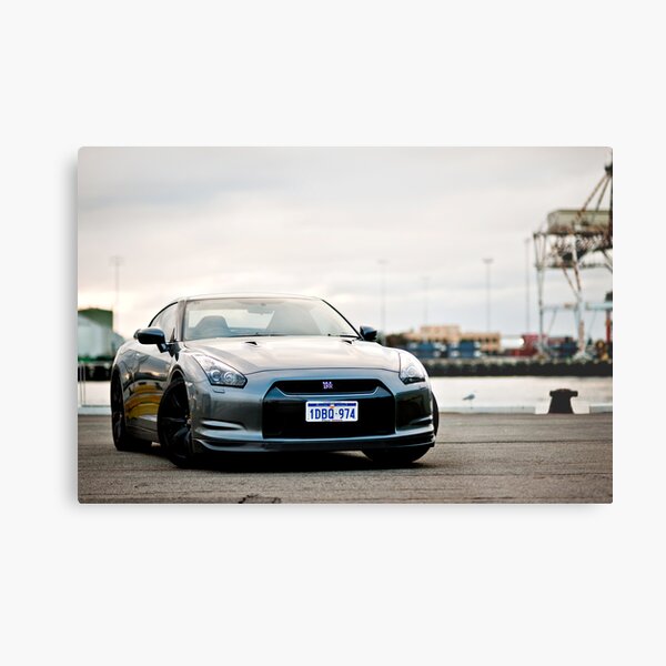 Nissan R35 GTR Metal Print