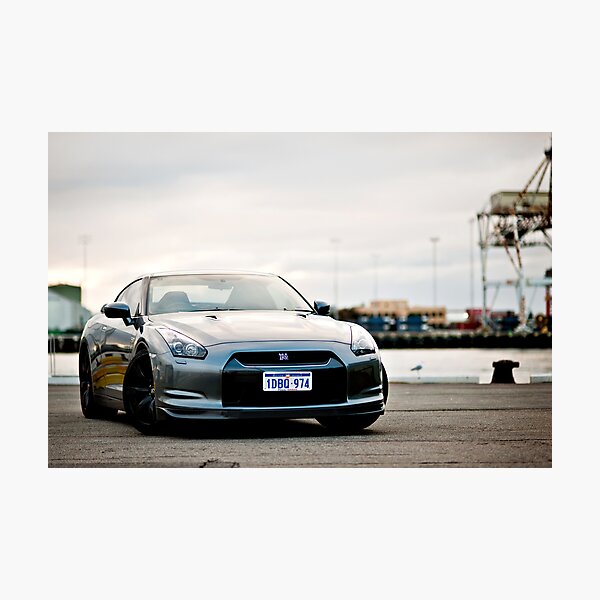 Nissan R35 GTR Photographic Print