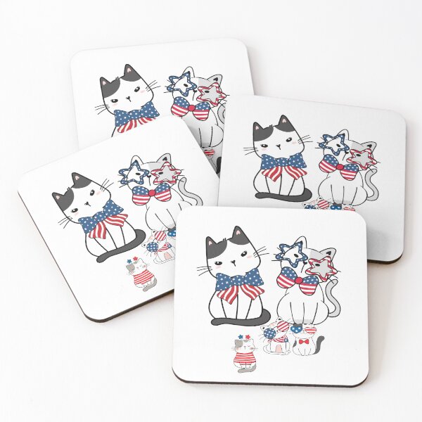 Item preview, Patriot kitten designed and sold by InkVolt.