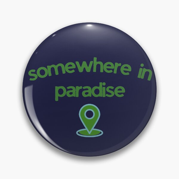 Item preview, Location Somewhere in Paradise Green/Navy Summer Design designed and sold by nikifora.