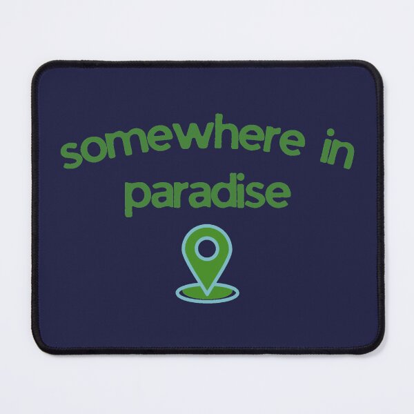 Item preview, Location Somewhere in Paradise Green/Navy Summer Design designed and sold by nikifora.