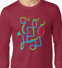 Abstract lines Long Sleeve T-Shirt