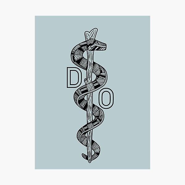Item preview, Transparent - Staff of Asclepius designed and sold by Mostly Medical.