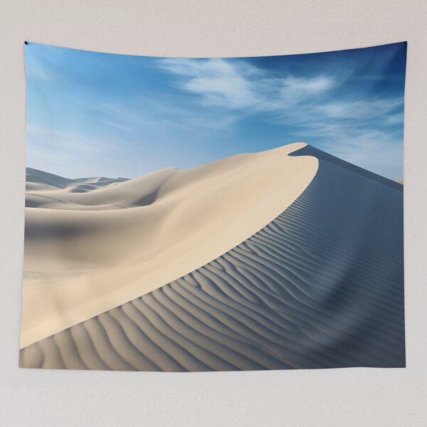 Item preview, Dramatic Sand Dunes Art With Elegant Blue Sky  designed and sold by DEC02.