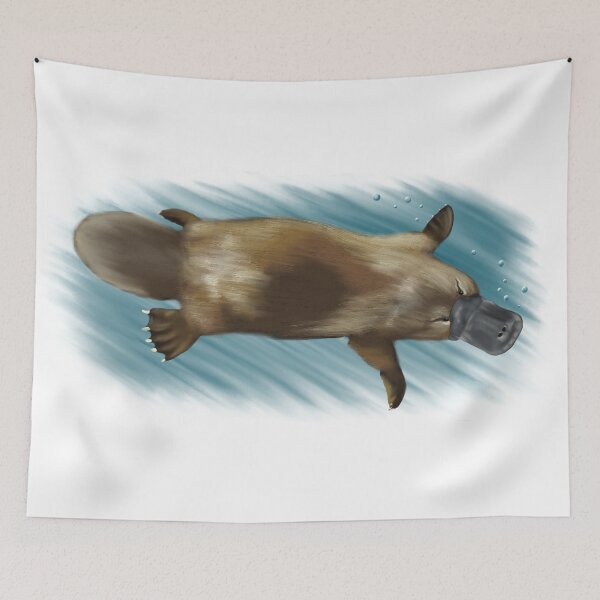 Item preview, Platypus Swimming designed and sold by Tanya Crowley.