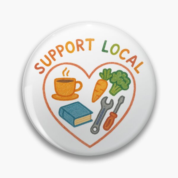 Item preview, Support Local designed and sold by EastEndTownie.
