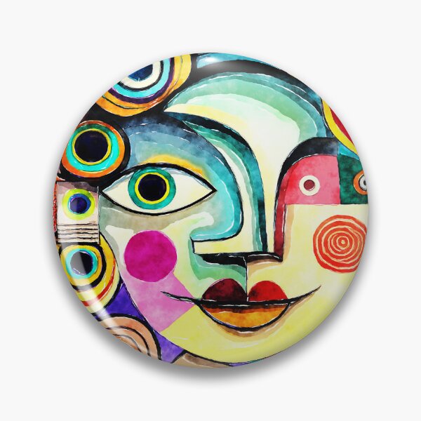 Item preview, Exotic Cubism Exquisite Abstract Face Art Colorful Designs designed and sold by DEC02.