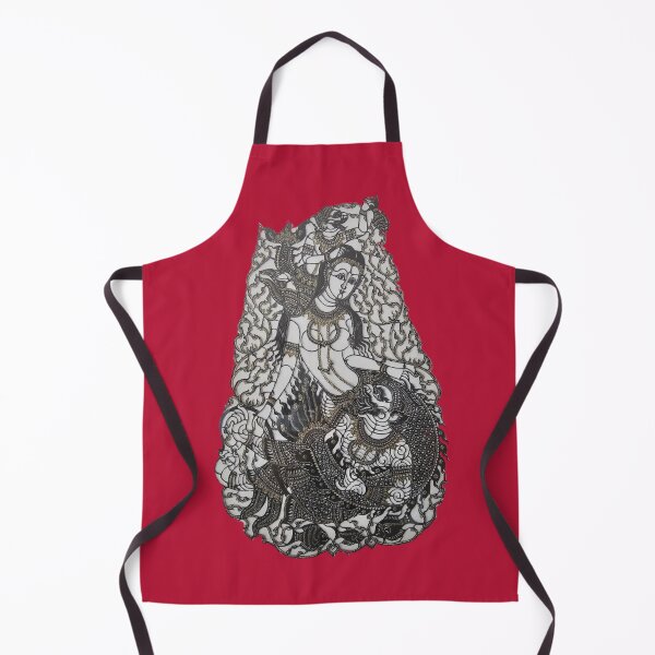 Item preview, Hanuman & Suvannamaccha on Buffalo Hide designed and sold by Linklandiya.