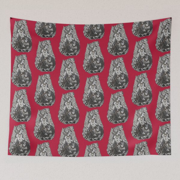 Item preview, Hanuman & Suvannamaccha on Buffalo Hide designed and sold by Linklandiya.
