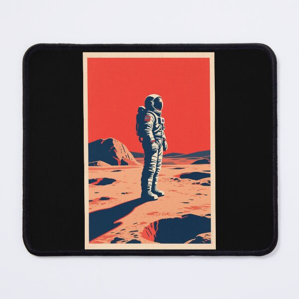 Item preview, Mars Explorer Astronaut – Hope Style Retro Art designed and sold by HoopeStylee.