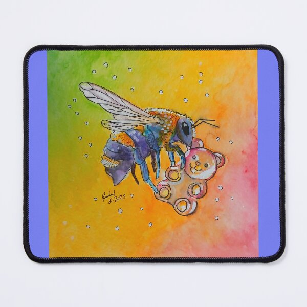 Item preview, Bee and Gummy Bear designed and sold by RLawrenceArt.