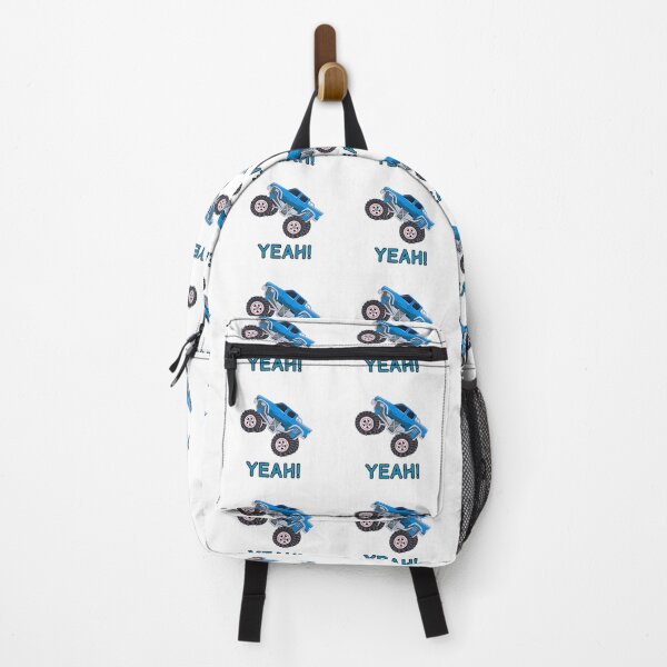 Item preview, MONSTER TRUCK, BLUE, YEAH, CARS, WHEELS, VEHICLES designed and sold by AASparksDesigns.