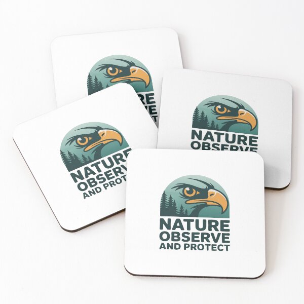 Item preview, Nature - Observe and Protect - Eagle Head designed and sold by Brainy Bird's Place.