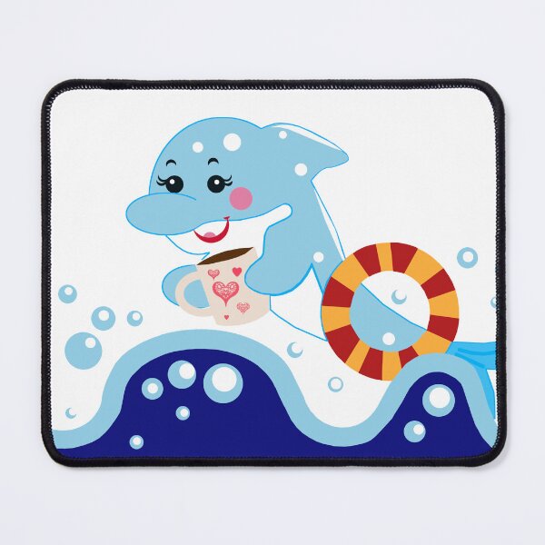 Item preview, A Funny Dolphin With a Cyber Citrus Vibe: Funny T-shirt "Splash of Joy " designed and sold by Felia001.