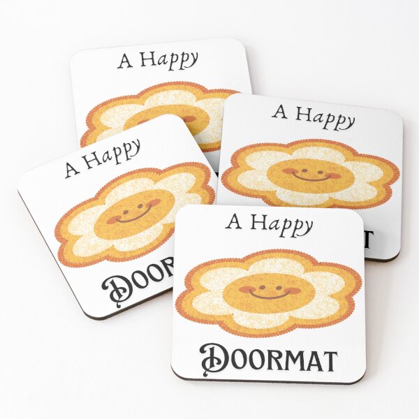 Item preview, A Happy Doormat designed and sold by Undonemadenew.