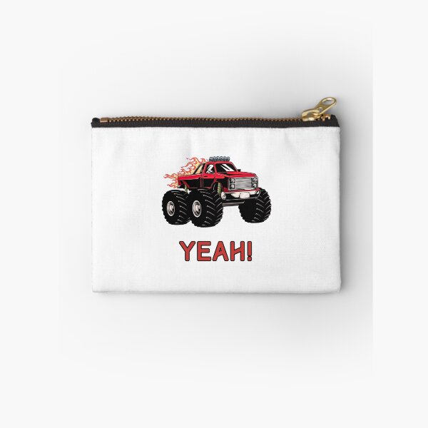 Item preview, MONSTER TRUCK, RED, YEAH, CARS, WHEELS, VEHICLES designed and sold by AASparksDesigns.