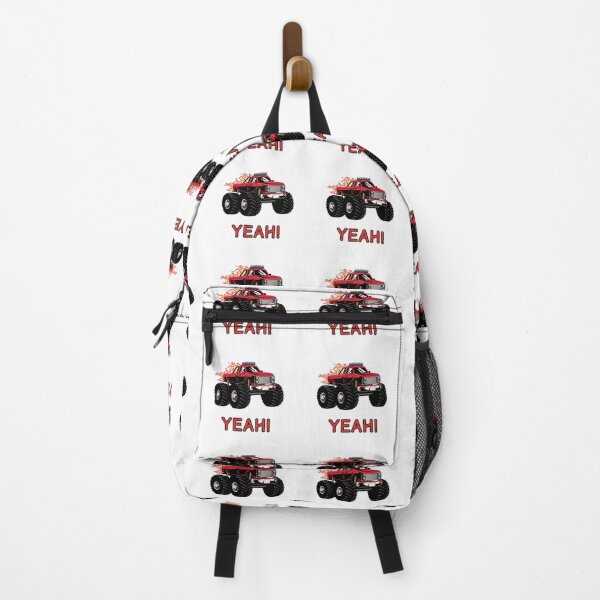 Item preview, MONSTER TRUCK, RED, YEAH, CARS, WHEELS, VEHICLES designed and sold by AASparksDesigns.