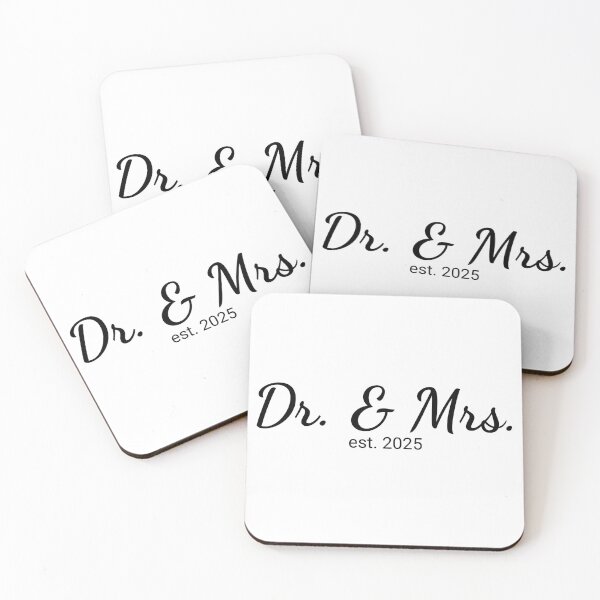 Item preview, Dr. & Mrs. Est 2025 designed and sold by JettieDesignCo.