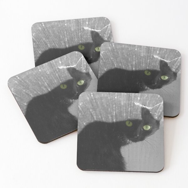 Item preview, Cute, Curious Kitten Looking Through Window Screen designed and sold by DEC02.