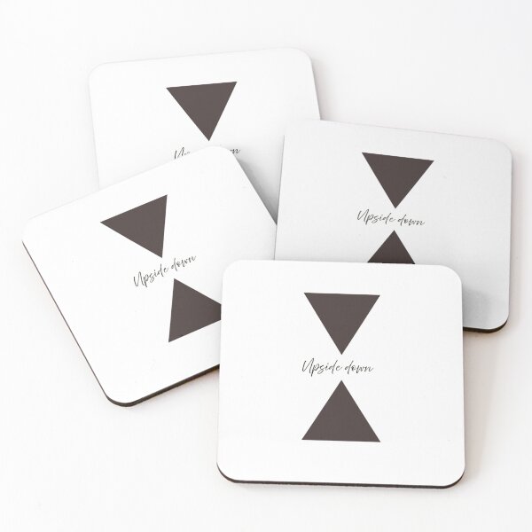 Item preview, Geometric Balance: Upside Down Triangles designed and sold by Avyayaworld.