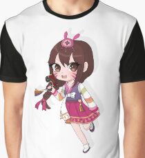 Chibi Dva Graphic T-Shirt