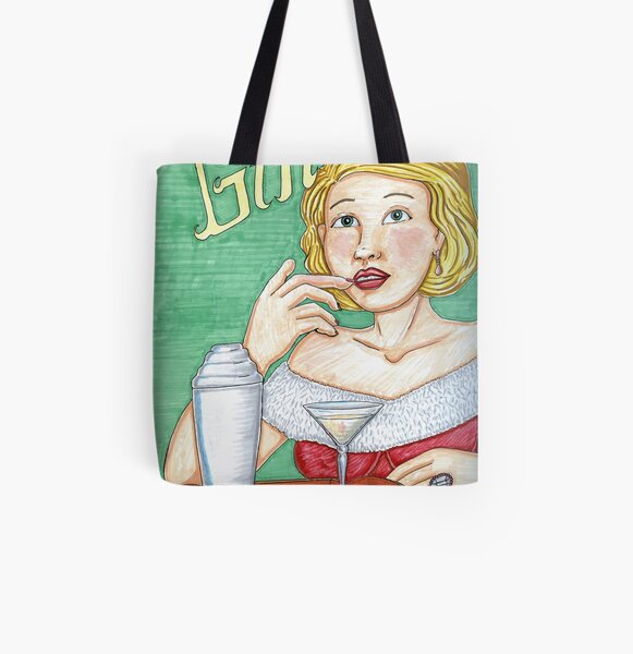 GIN All Over Print Tote Bag