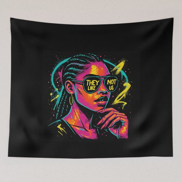 Item preview, They Not like Us Graphic Design designed and sold by SasscDesigns.