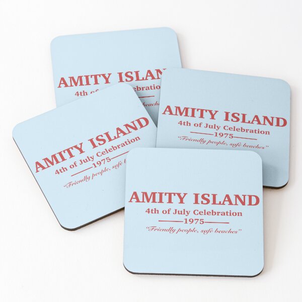 Item preview, Amity Island red designed and sold by LuxusLiner.