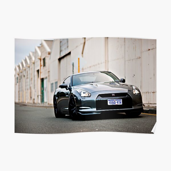 Nissan R35 GTR Poster
