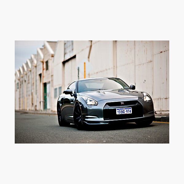 Nissan R35 GTR Photographic Print