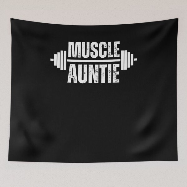 Item preview, Muscle auntie Weightlifter aunt cute new aunt aunt gym designed and sold by snowry.