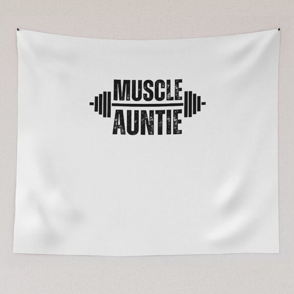 Item preview, Muscle auntie Weightlifter aunt cute new aunt aunt workout designed and sold by snowry.
