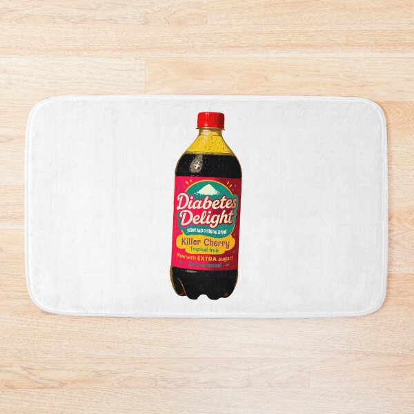 Item preview, Diabetes Delight absolute garbage soda beverage parody of cola drinks designed and sold by Signs for Dark Times.