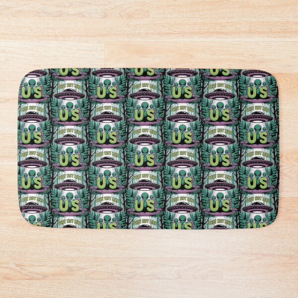 Item preview, They not Like Us Cute Funny Alien Graphic Design designed and sold by SasscDesigns.