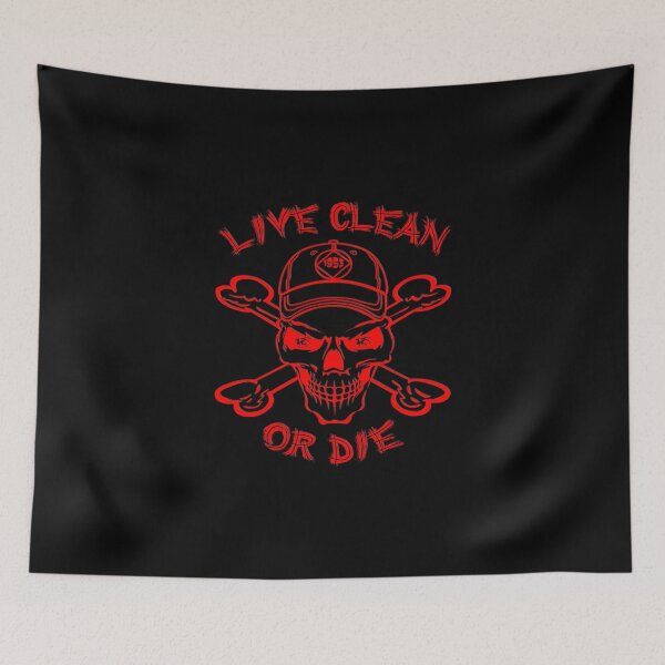 Item preview, Live Clean Or Die V.3 designed and sold by NA-WEARS.