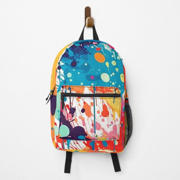Item preview, Colorful Contemporary Splatter-Style Splashes Bright Abstract  designed and sold by DEC02.