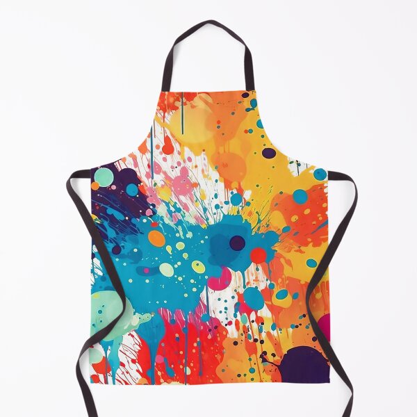 Item preview, Colorful Contemporary Splatter-Style Splashes Bright Abstract designed and sold by DEC02.
