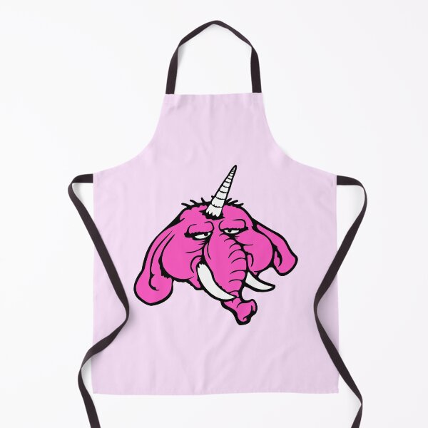 Item preview, Unicorn Elephant Funny Horn Face Bad Mood Pink Comic designed and sold by shirt-o-mat.