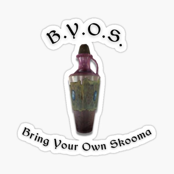 Item preview, Bring Your Own Skooma | Skyrim designed and sold by BrainBonk.