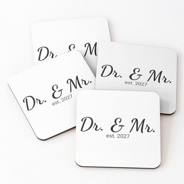 Item preview, Dr. & Mr. Est 2027 designed and sold by JettieDesignCo.