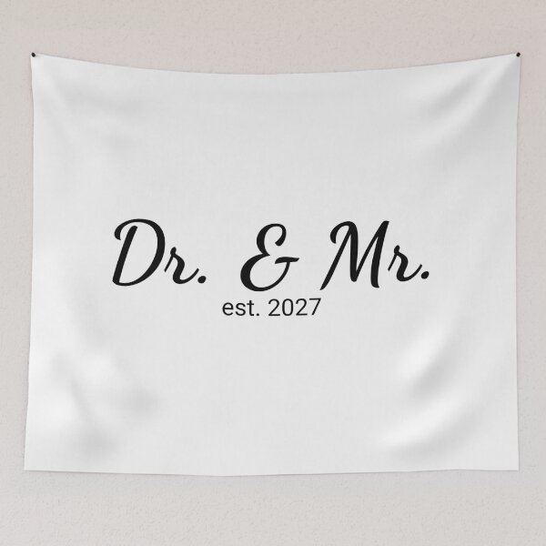 Item preview, Dr. & Mr. Est 2027 designed and sold by JettieDesignCo.