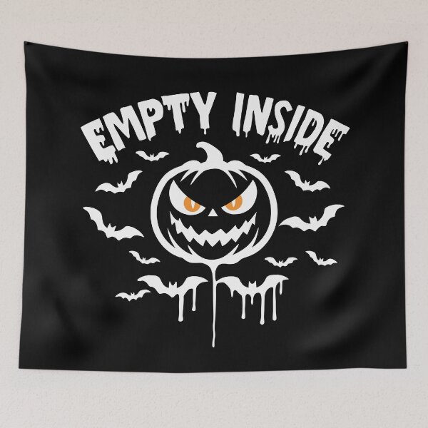 Item preview, Empty Inside Funny Pumpkin Design – Spooky Gothic Halloween designed and sold by Parkerzz.
