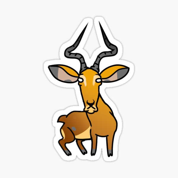 Item preview, Impala – Melancholic Critter designed and sold by Jacob-Flu-art-y.