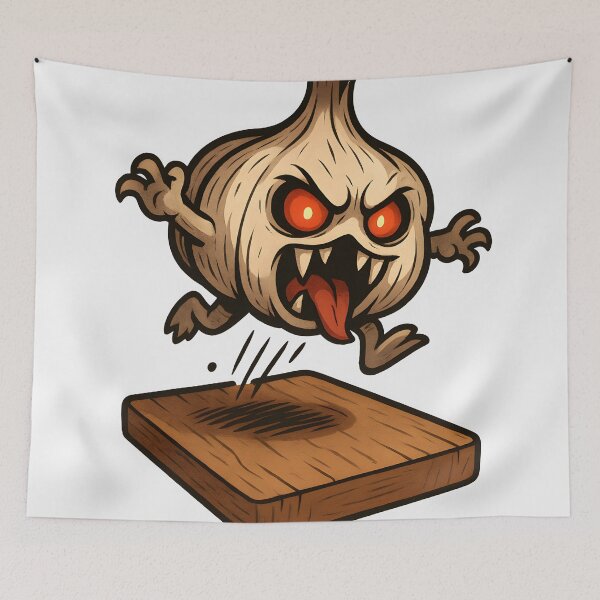 Item preview, Don’t Trust the Garlic – It Bites Back designed and sold by Uglyandcute.