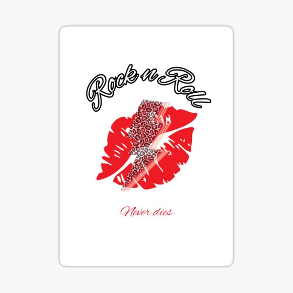 Item preview, Rock n Roll never dies designed and sold by TinaMS123.